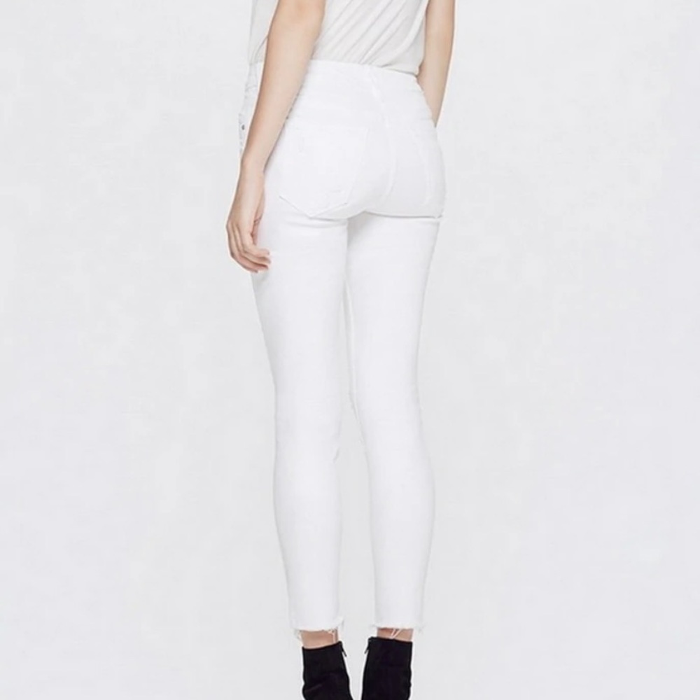 Mother Looker Ankle Fray jeans